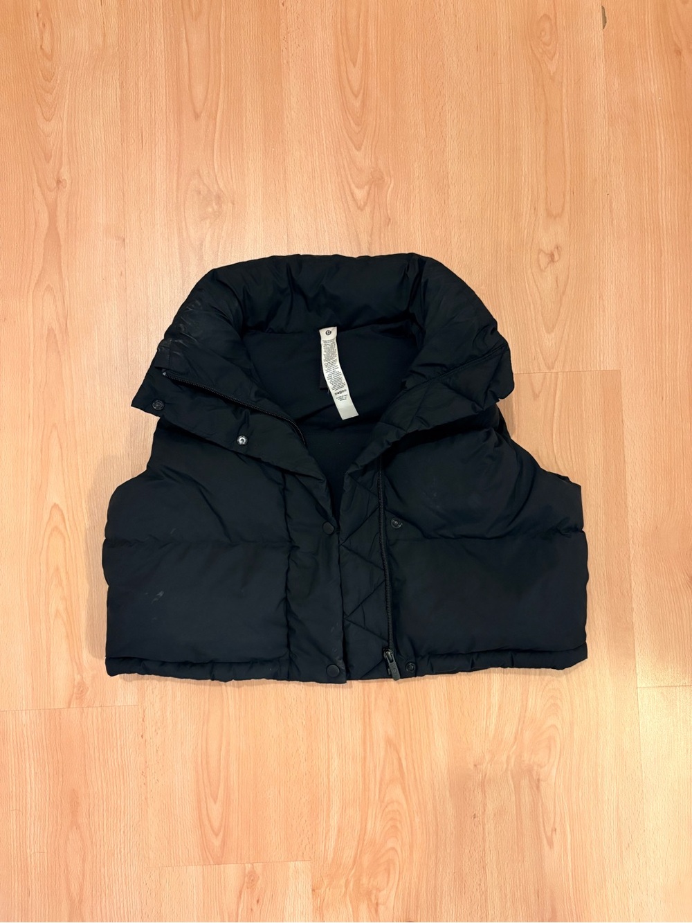 Wunder Puff 600-Down-Fill Cropped Vest